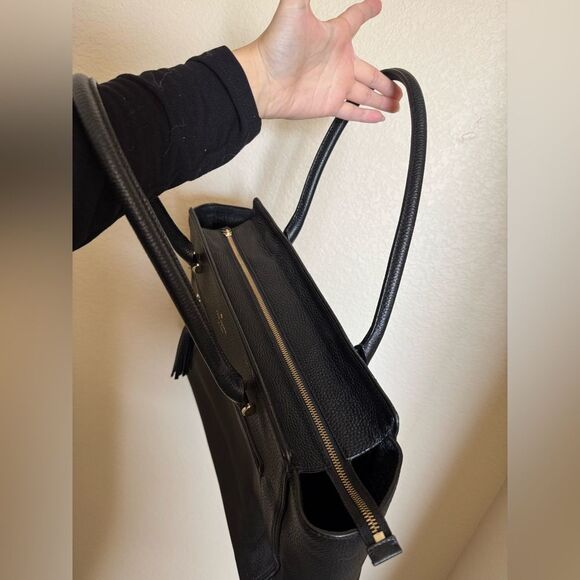 KATE SPADE Chester Street Allyn Pebbled Leather Bag Tote in Large Black - Picture 10 of 10